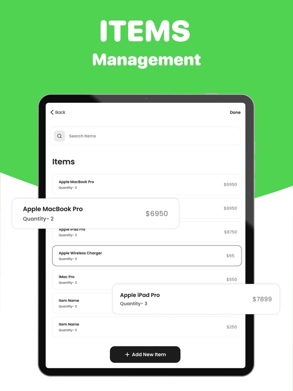 Invoice Maker - Simple Bills iPad screenshot 4 - Business app