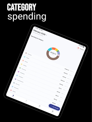 Snap Receipt: Expense Tracker iPad screenshot