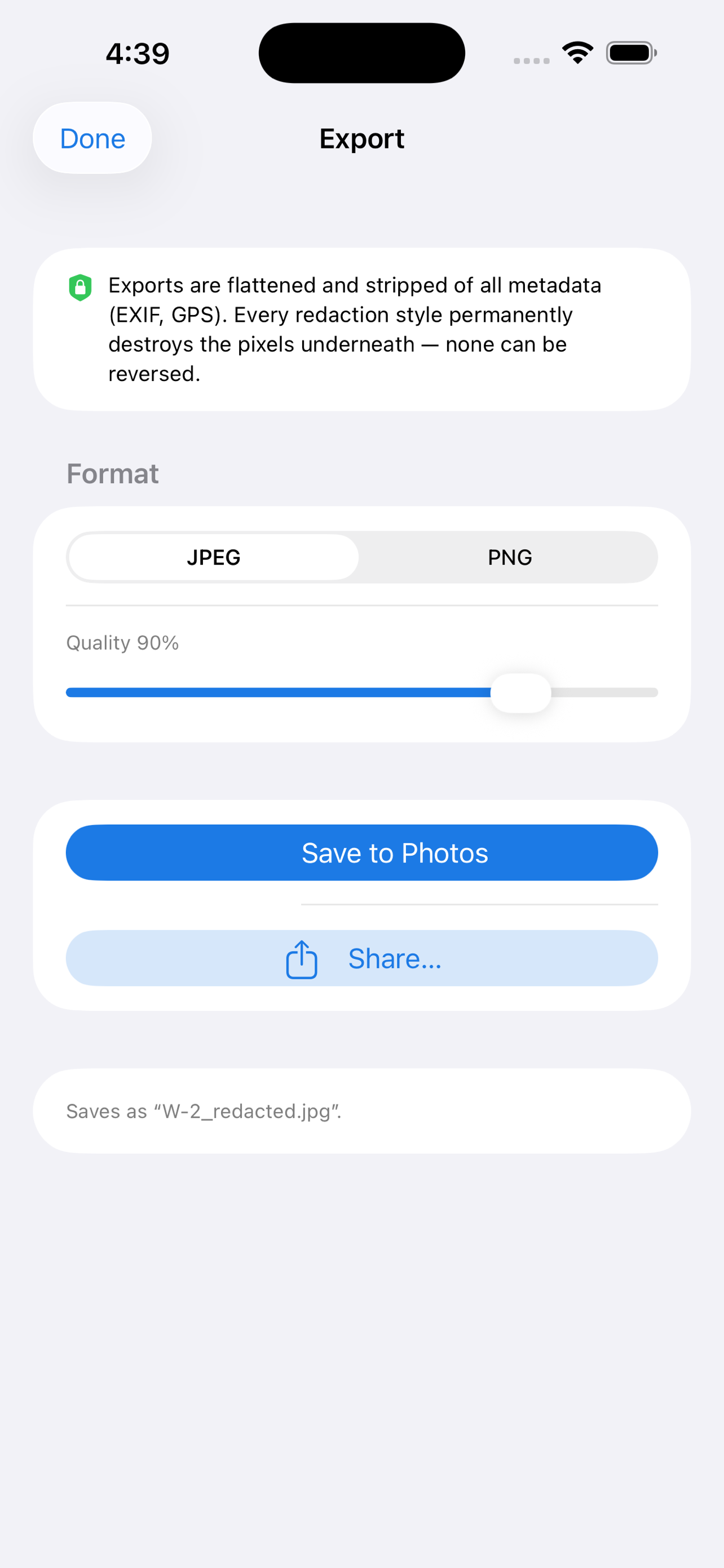 Redactly: Redact & Blur screenshot 4