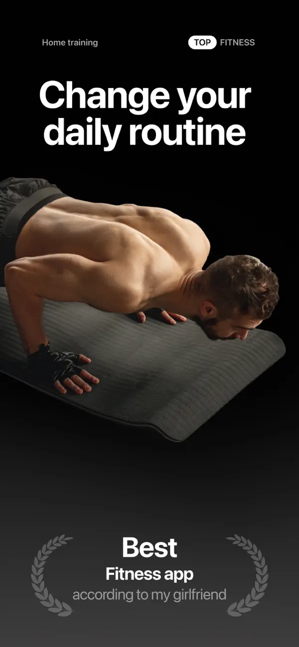 Screenshot #1 pour Push Up Counter: Daily reps