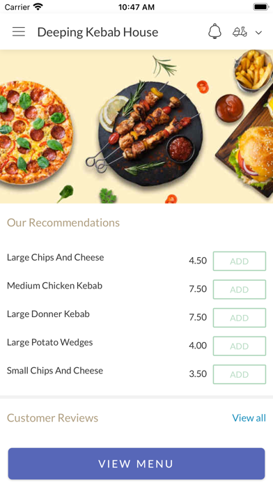 Deeping Kebab House. Screenshot