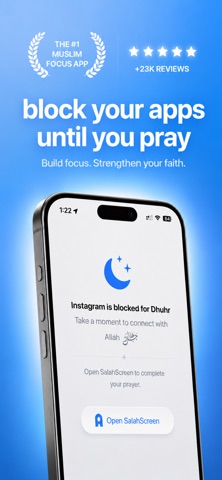 SalahScreen: Prayer Focus screenshot