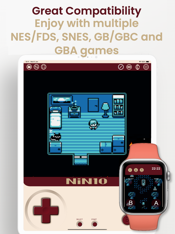 NiN10: Nintendo Emulator iPad screenshot 5 - Entertainment app
