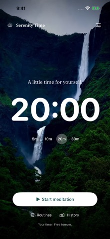 Serenity Time: Meditation Screenshot 1 of 4
