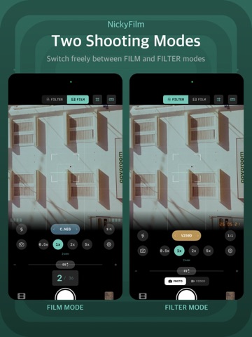 NickyFilm - Real Film Vibe Cam iPad screenshot