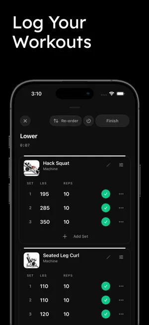 Lift Card: Track & Share screenshot 2