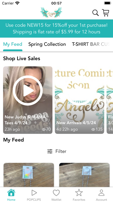 Southern Angels Boutique Screenshot