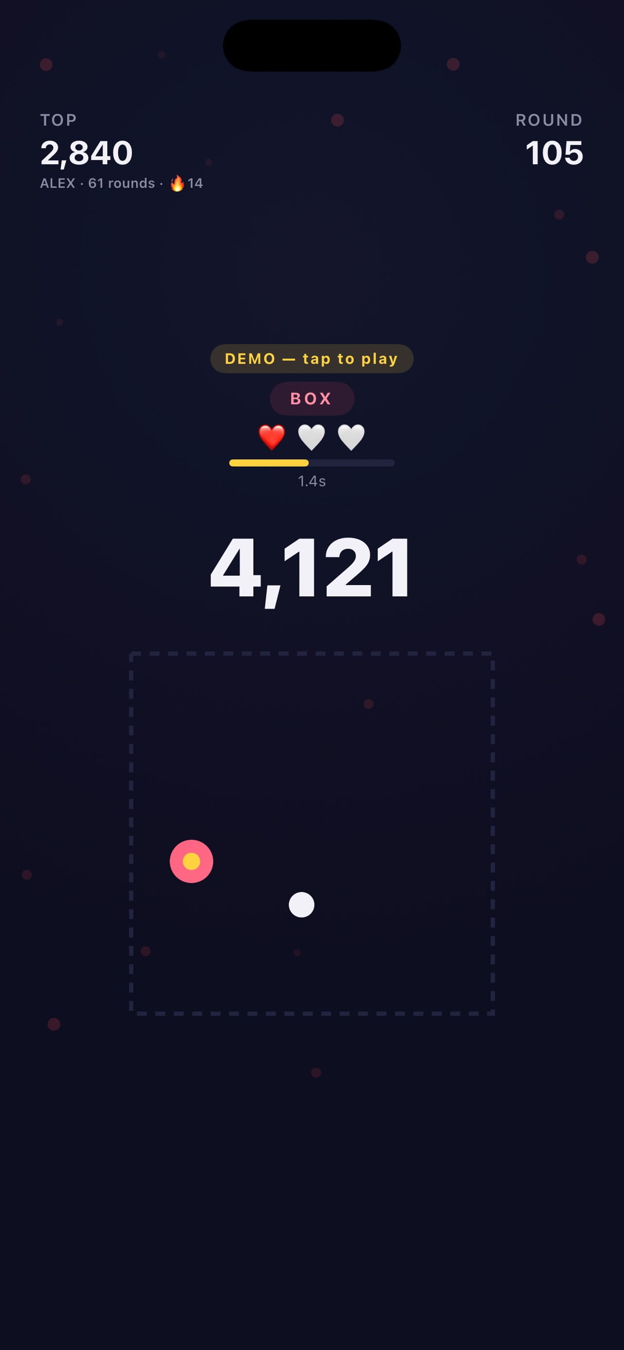 Screenshot 3 of Tackt: Precision Timing Game