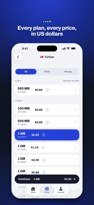 SefereSIM: Travel eSIM Data screenshot 4