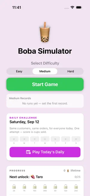 BobaSimulator screenshot 2