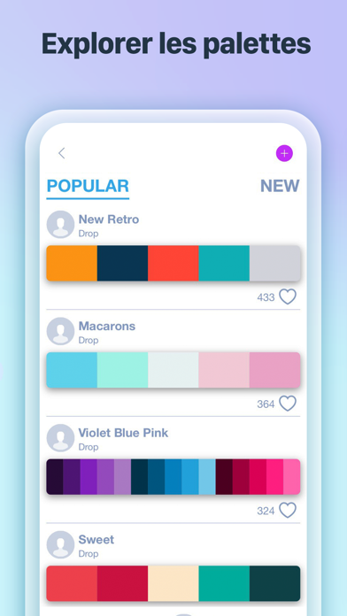 Screenshot #2 pour Goutte - Palette de Couleurs