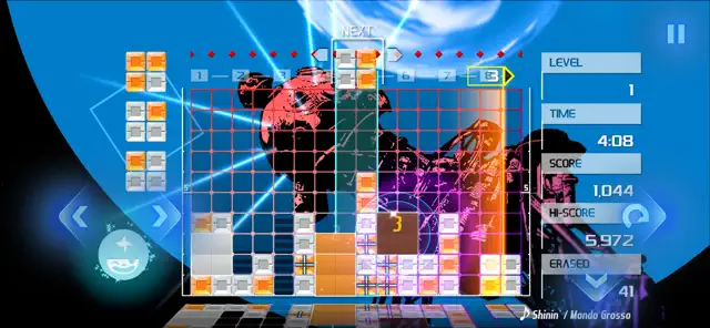 LUMINES REMASTERED screenshot 1