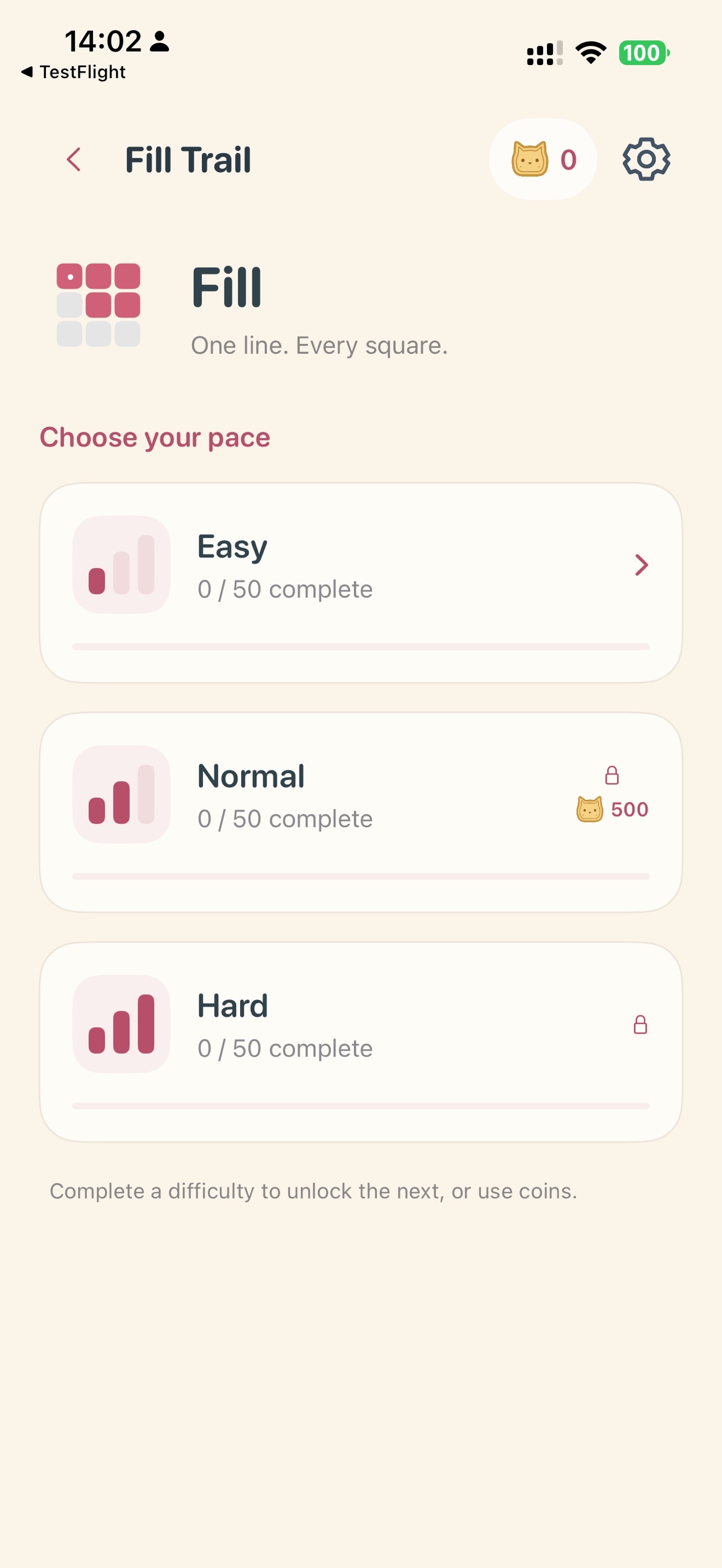 Screenshot 7 of Fill Trail: Line Puzzle