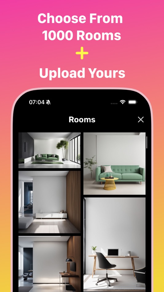 #3. Art Rooms Preview: FrameX AI (iOS) Podle: Aghdas Yilmaz