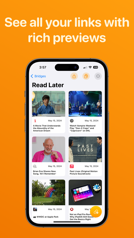 #4. Bridges: Link Formatting (iOS) 由: Jonathan Ruiz