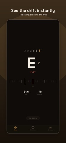 traste: Tuner & Metronome Screenshot 7 of 9