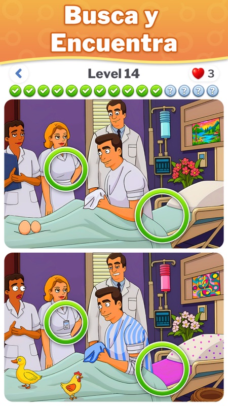 Juego de Encontrar Diferencia screenshot 2