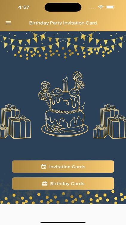 Birthday Party Invitation Card