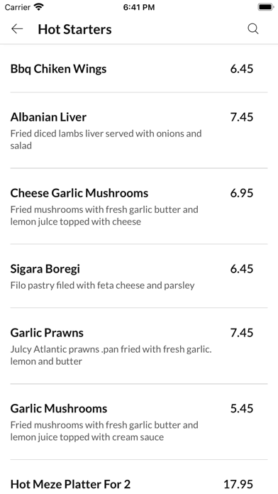 Pasha Turkish Restaurant Screenshot