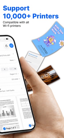 AI Smart Printer App: iPrint iPhone screenshot