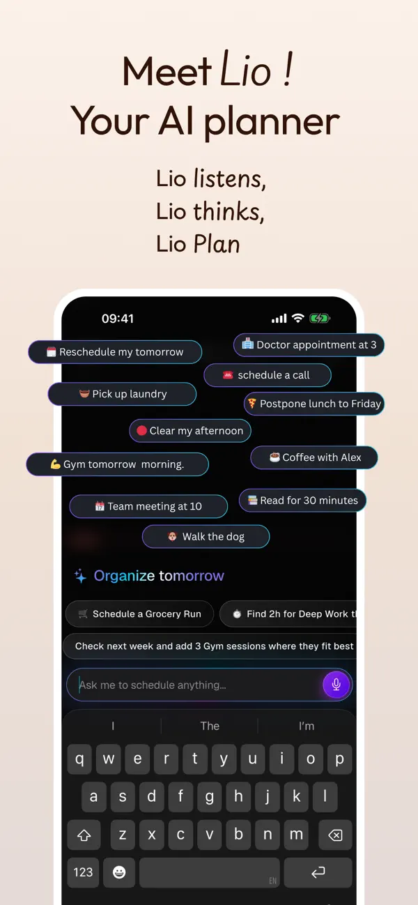 Screenshot #3 pour DayStream: Daily AI Planner