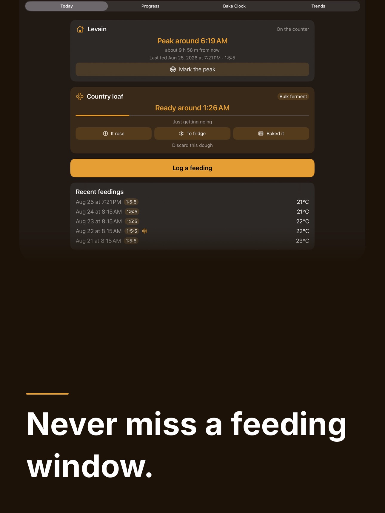 Screenshot 8 of Sourdough Starter: Proof Timer