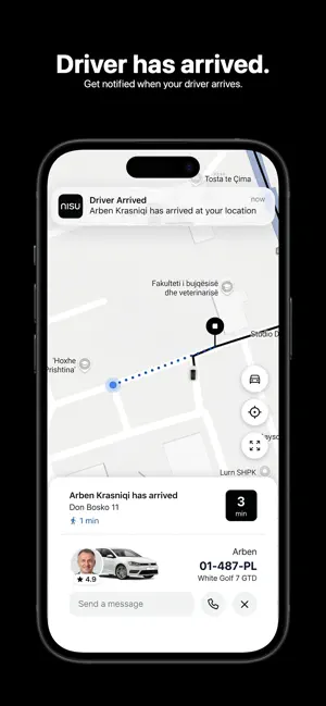 Nisu - Ride Hailing screenshot 3