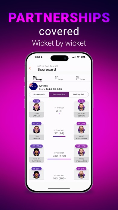 LIVE cricket scores scoreblox Screenshot