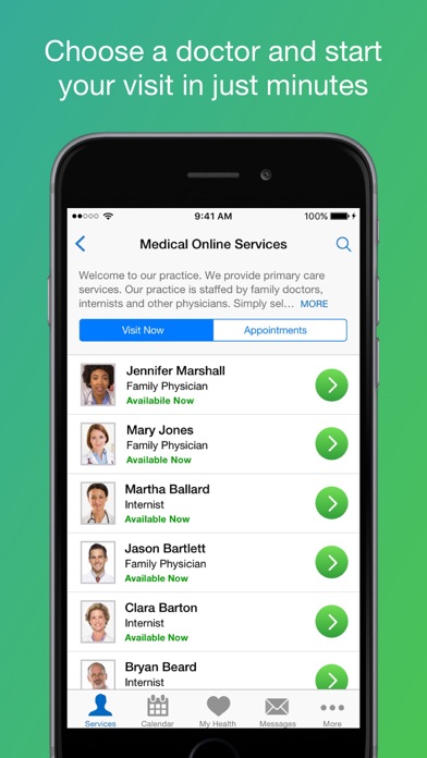 ACN Virtual Care Screenshot