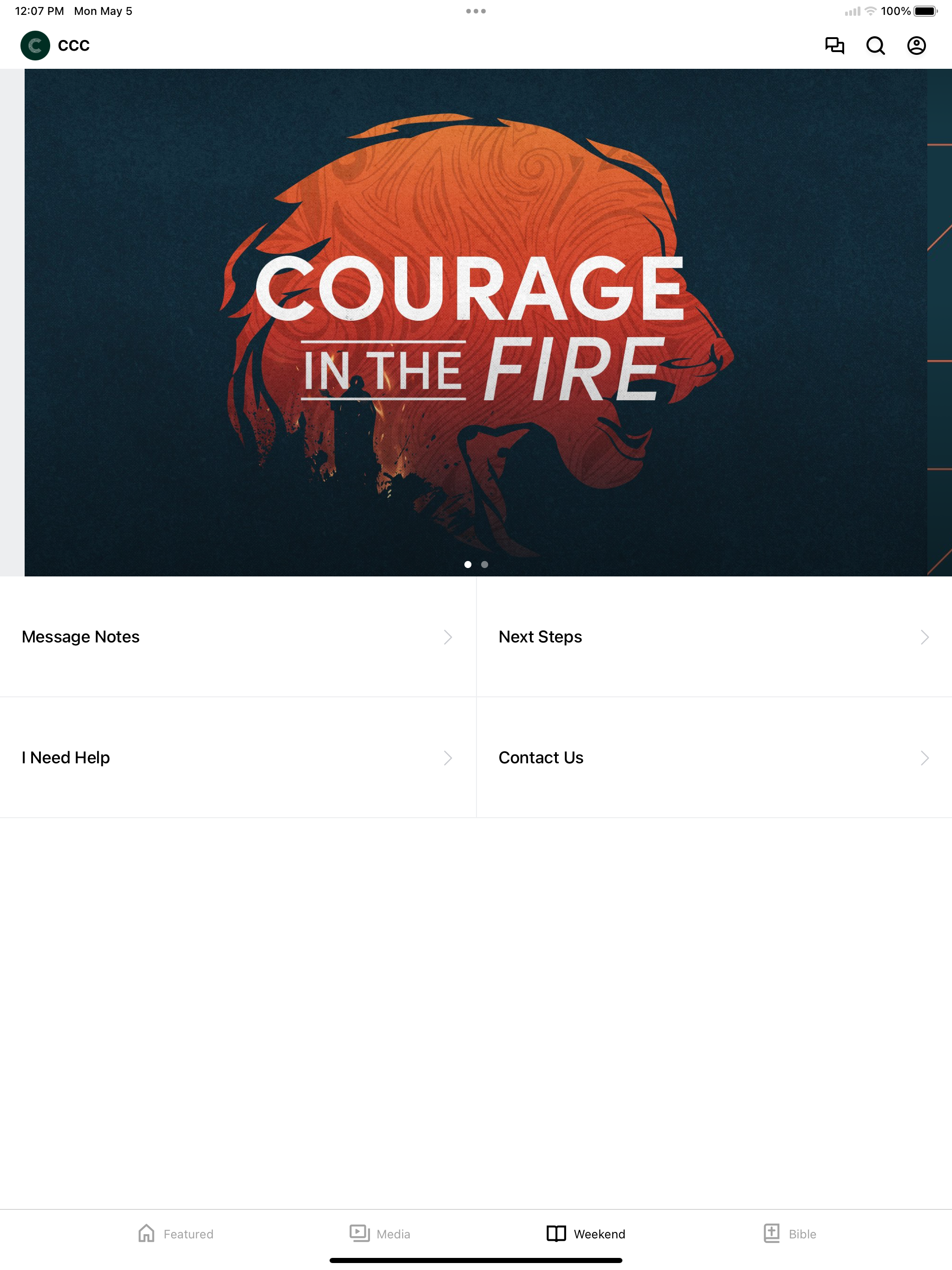 The CCC App screenshot 6