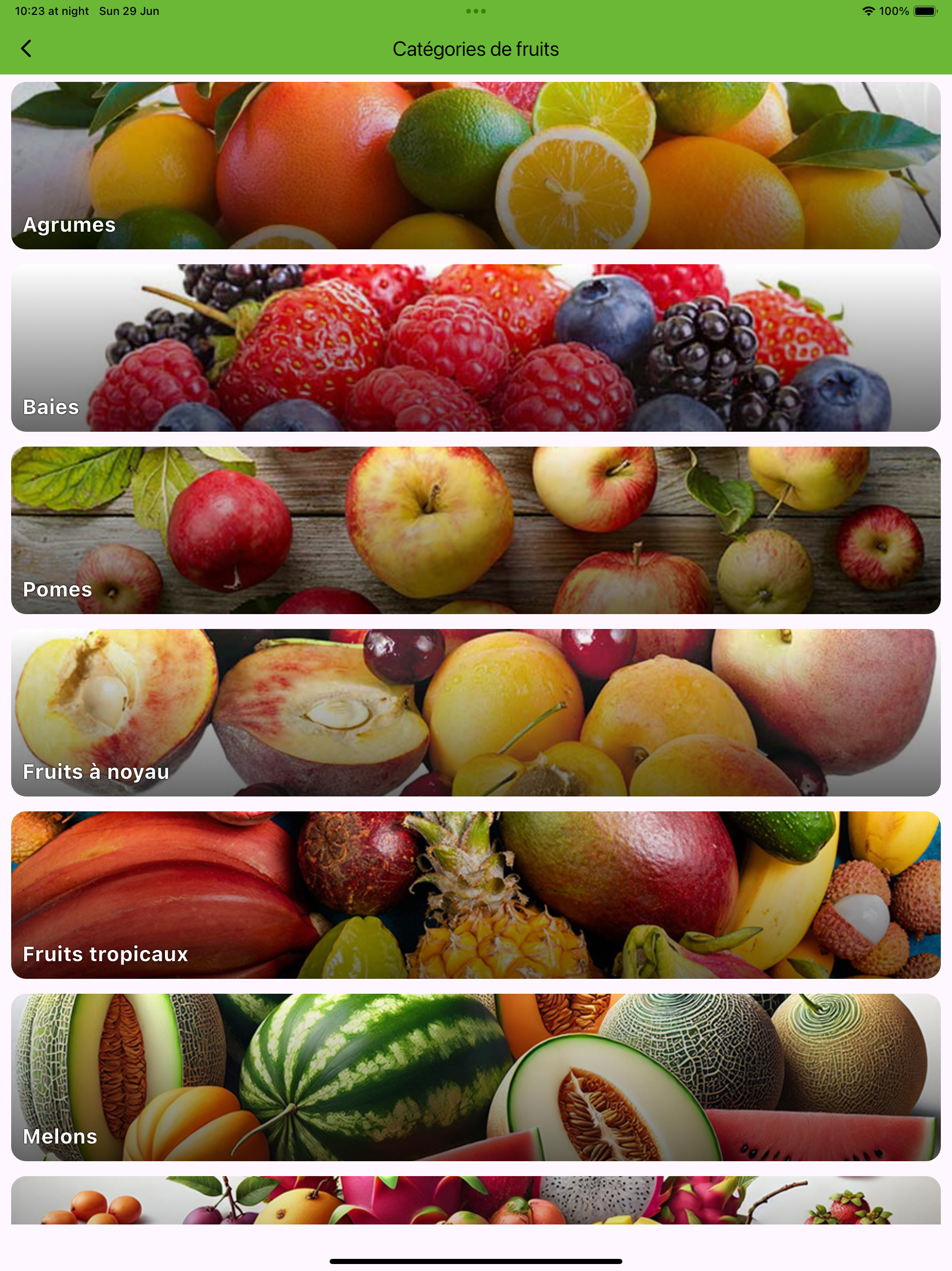 French Fruits Learning Fun screenshot 7