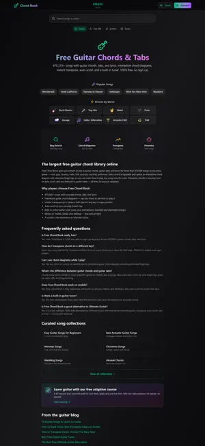 The Chord Book screenshot 4
