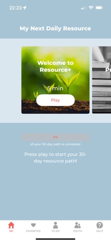 Resource+ iPhone screenshot