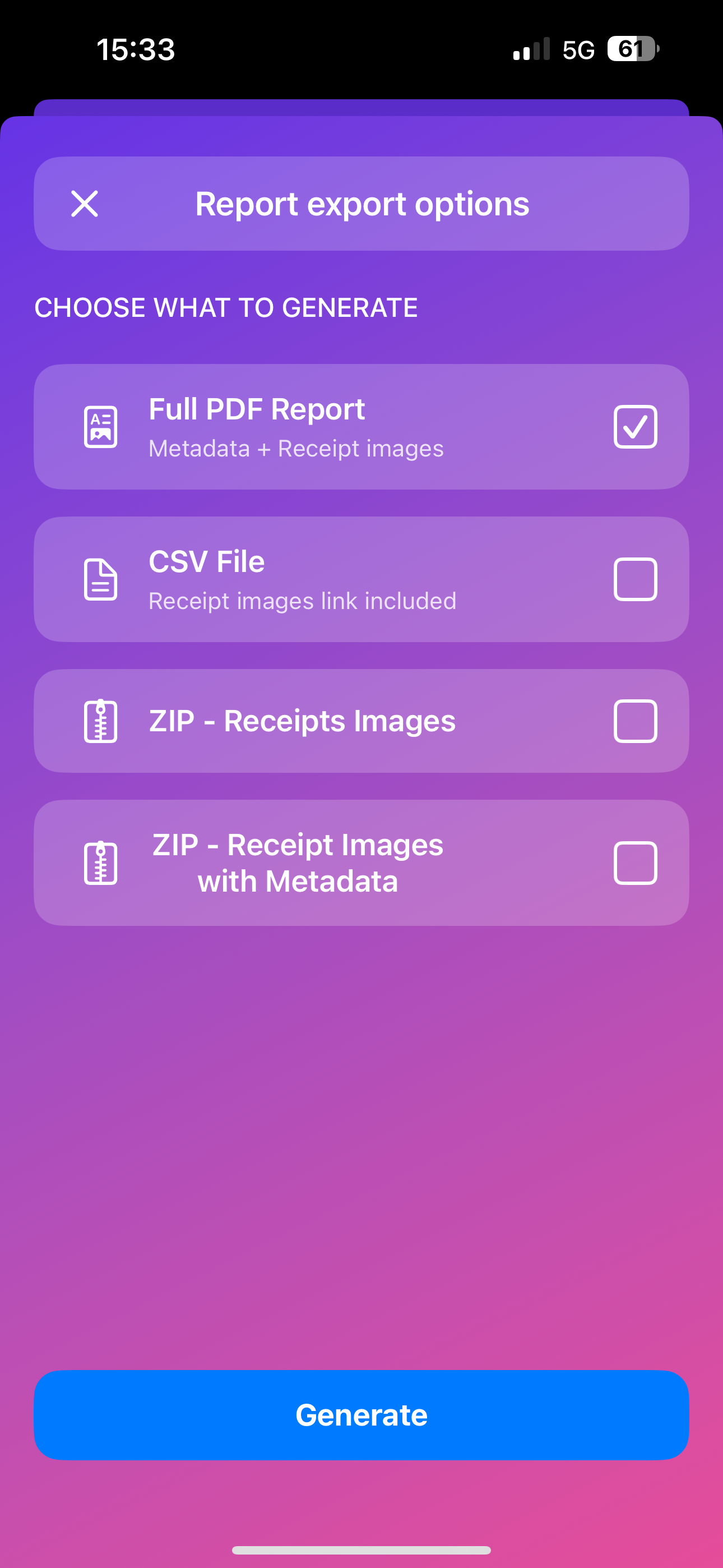 Receipt Manager AI
