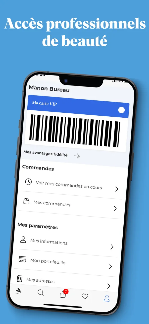 Screenshot #2 pour Bleu Libellule Coiffure Beauté