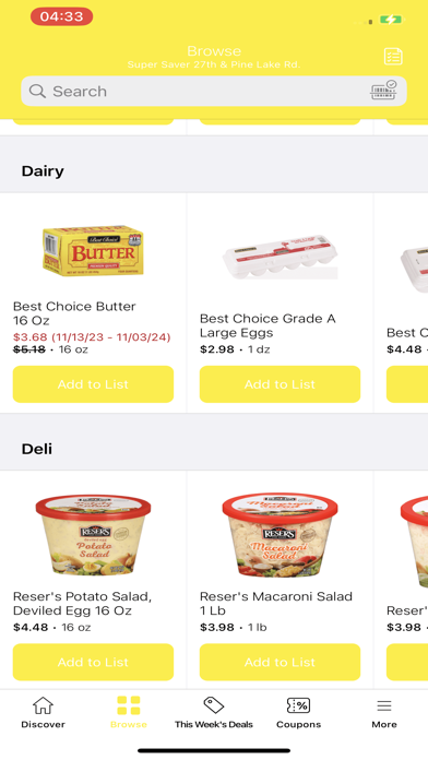 Super Saver Foods Screenshot