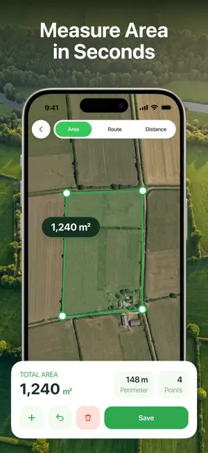 GPS fields area measure map |ㅤ screenshot 2
