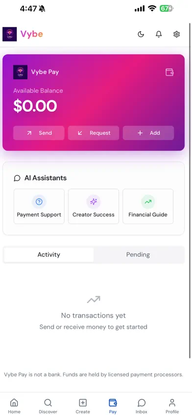 Vybe Social Network screenshot 4