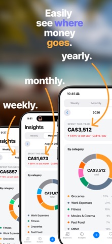Budget app for couples: Otter Screenshot 6 of 7
