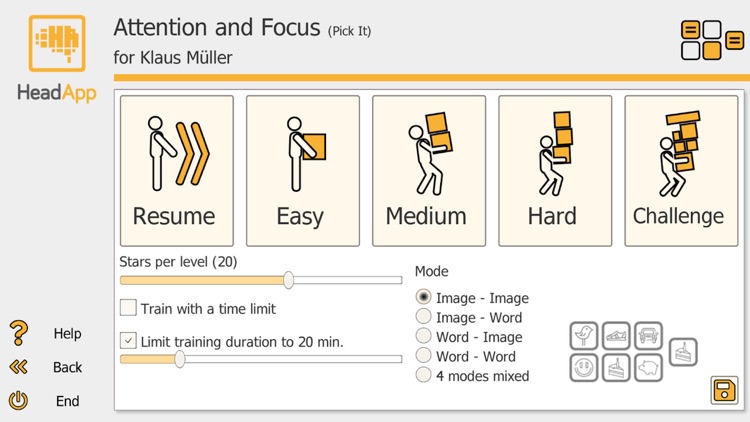 HeadApp - Cognitive Rehab