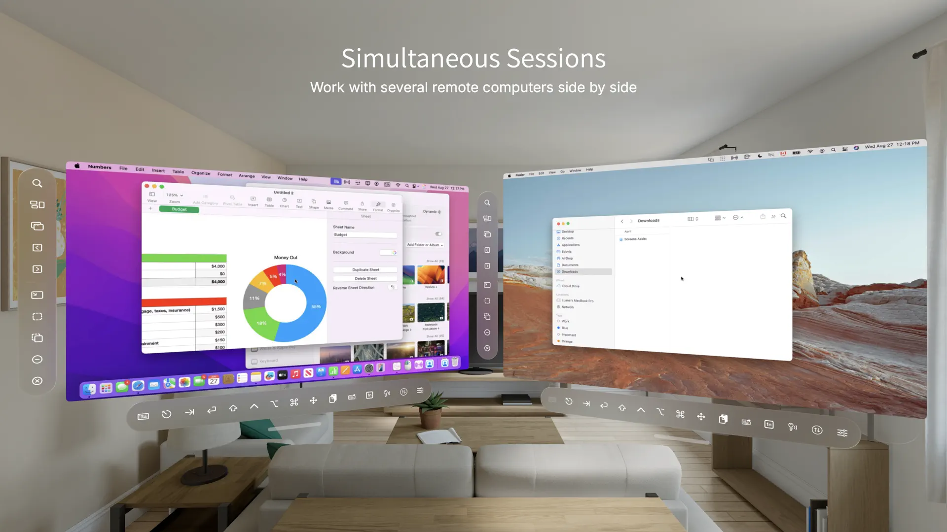 Screens 5: VNC Remote Desktop screenshot 5