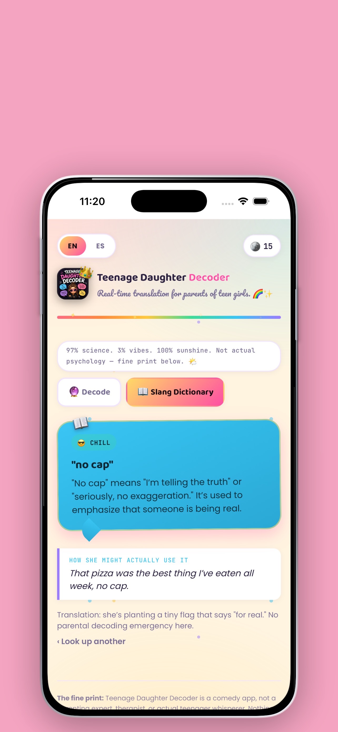 Screenshot 8 of Teenage Daughter Decoder
