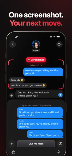 Rizz Up: AI Dating Keyboard screenshot 2