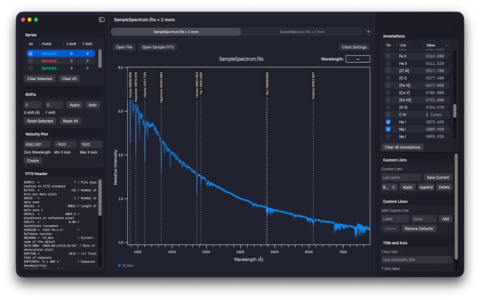 #2. SpectroPlot (macOS) By: Paul Luckas