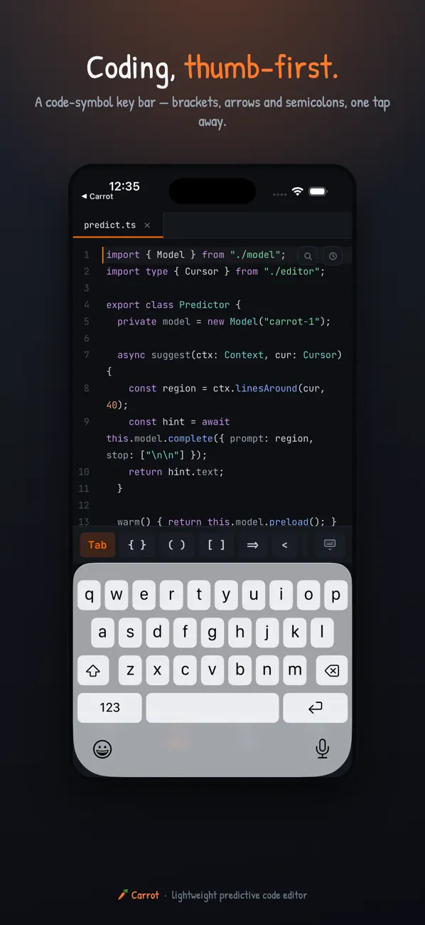 #5. Carrot Codes (iOS) De: Christian Brooker