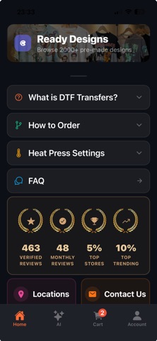 Custom T-Shirts: DTF Center Screenshot 3 of 10