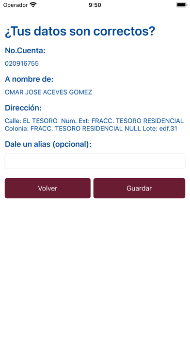 OOMSAPAS Los Cabos Móvil Screenshot