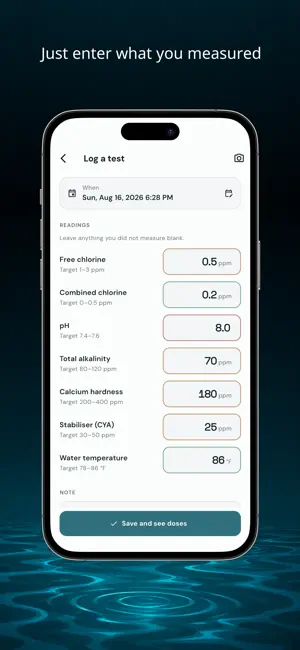 Pool Chemical Calc - PoolDo... screenshot 2