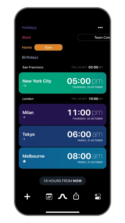 Overlap: World Clock