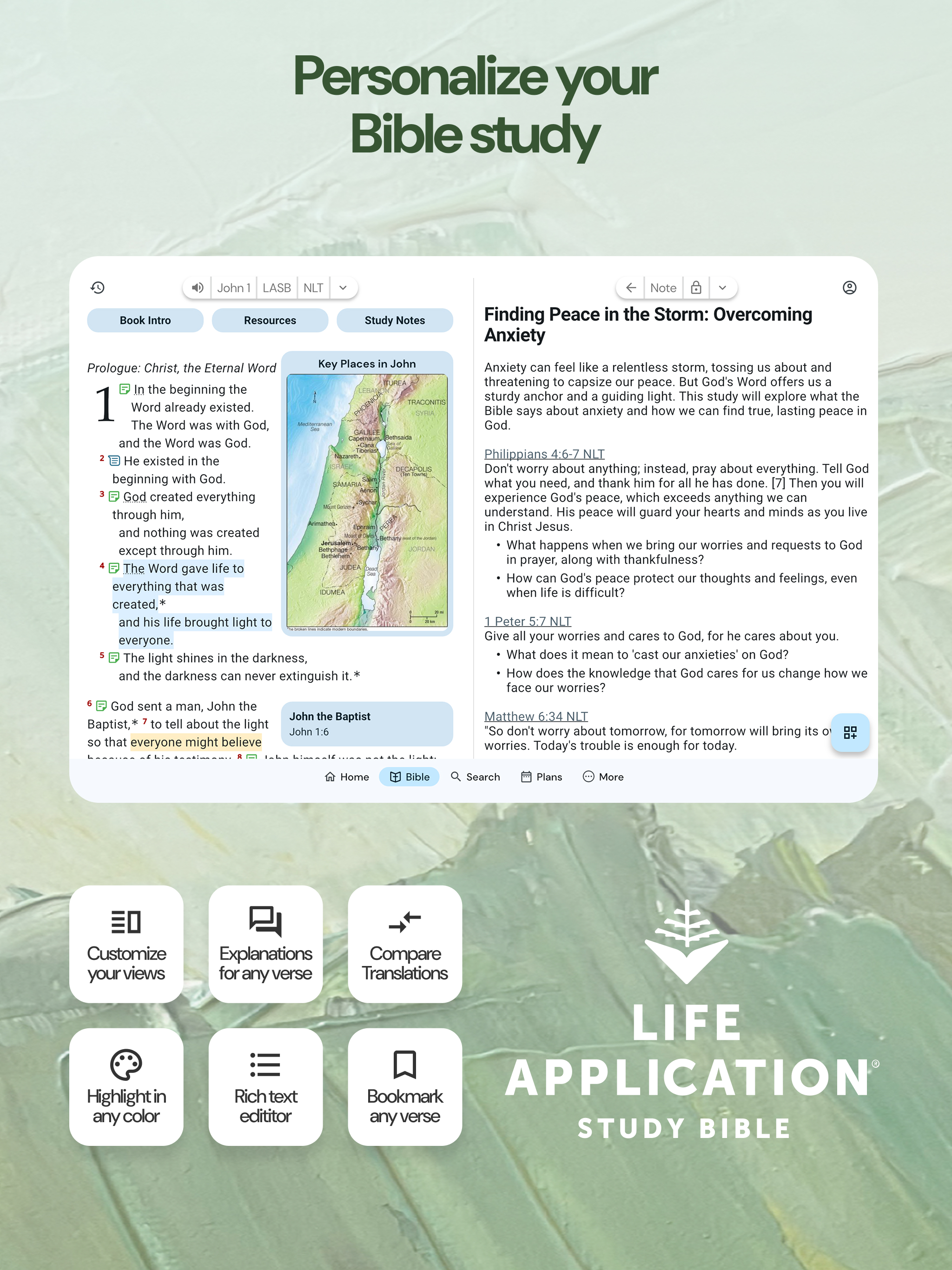 Life Application Study Bible